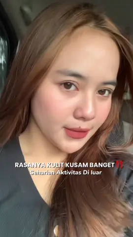 Hapus make up sekaligus exfoliasi bisa loh pakai MICELLAR WATERNYA ELUMOR😍‼️ #OneSwipeGlow #micellarwater 