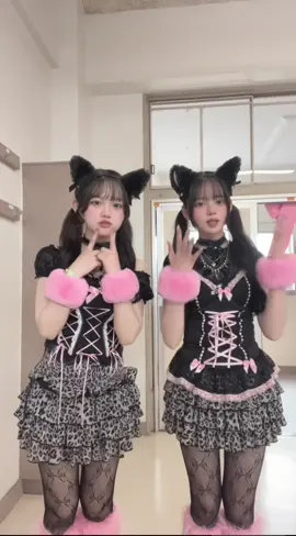 フリうろ覚えすぎて途中顔死んでる😇右の子は完璧美少女すぎるの😽💖#ヘビロテ #ljk #文化祭 #07 