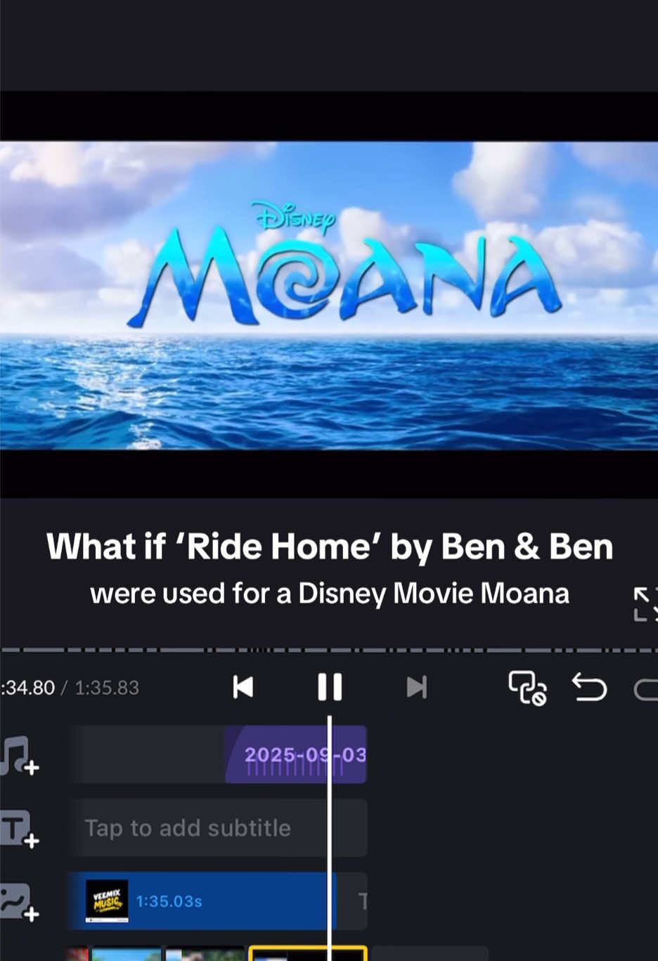 Ride Home by @Ben&Ben is Disney coded! #benandben #benandbenmusic #opm #fyp 