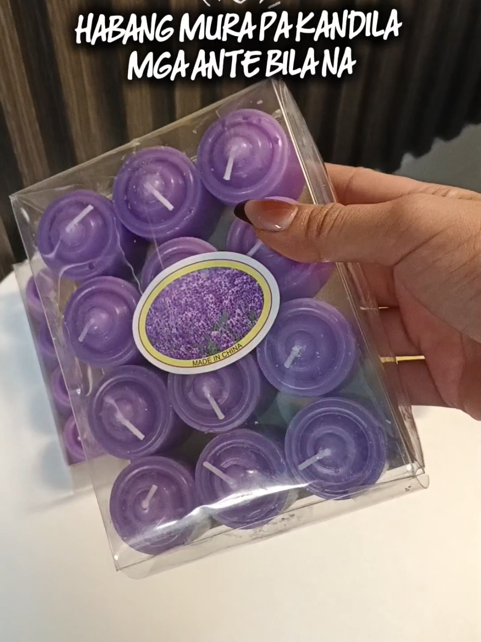 Ziyang  Vigil Candle Set of 12pcs Candle  #candle #candles #12pcs 