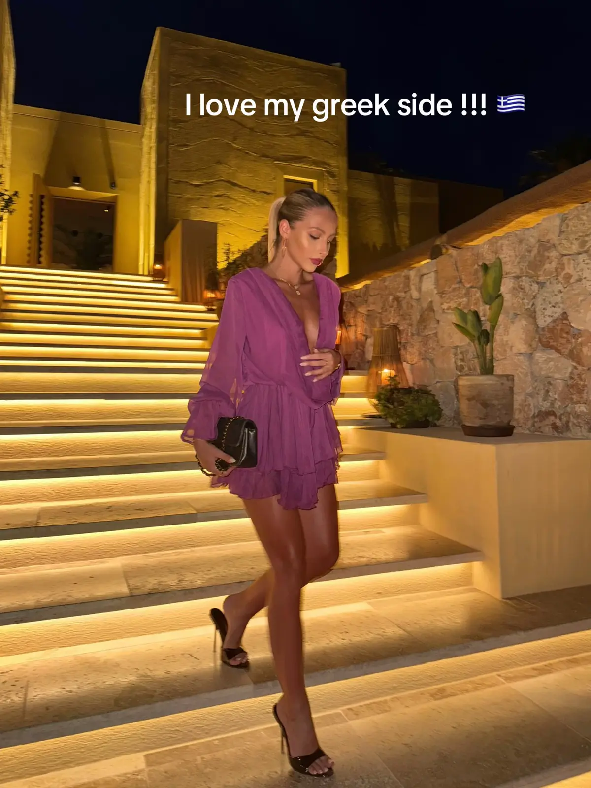 becoming siga siga a greek girlie 😁 