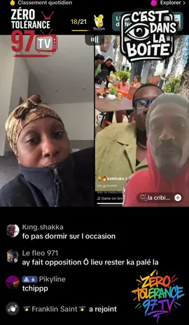 #pourtoii #972 #zerotolerance97tv #guadeloupe @Topazonditouiii @Lamelyss 