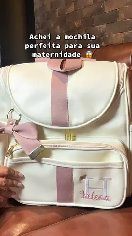 🎒✨ Conheça a Mochila Franca: prática, espaçosa e cheia de estilo! Perfeita para mamães modernas que não abrem mão da elegância. ➡️ Vários compartimentos ➡️ Design chique ➡️ Qualidade de primeira 🌟 Sua maternidade mais organizada e charmosa começa aqui! #maternodadereal #gravidez #enxovaldebebe #maternidade 