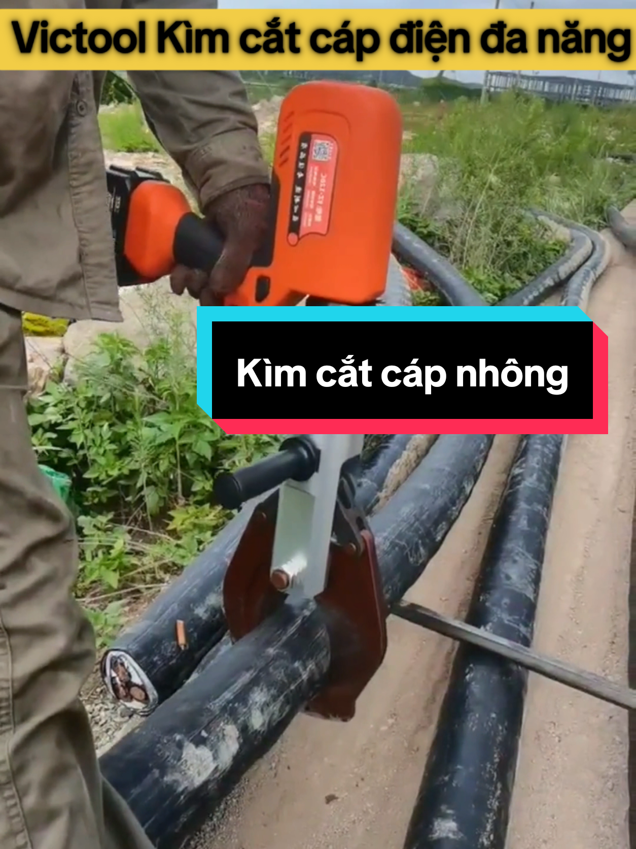 Victool Kìm cắt cáp điện đa năng #kimcatcap #kimcatcapnhong #kimcatcapdien #kimcatcapthuyluc #kimcatdaydien 