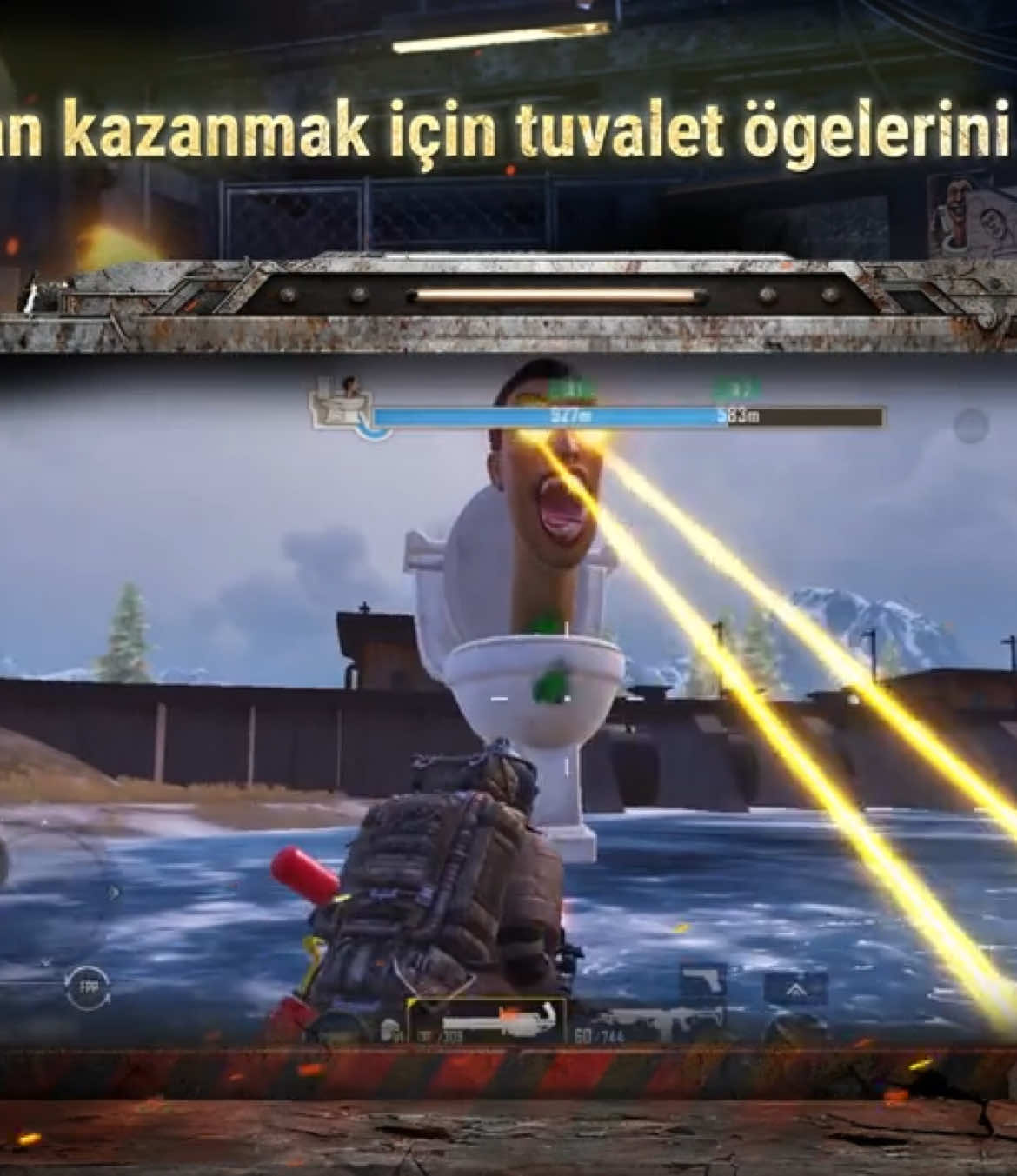Skibidi Toilet ile Metro Royale'de! 🔥🔥25/9-24/10 tarihleri arasında Metro Royale modunda Skibidi Toilet çekiliş etkinliğine katıl, değerli eşyalar kazan! Kırmızı eşyalar sahiplerini  bekliyor! Acele et! #s2gsagopa #pubgpartner @PUBG Mobile Türkiye  #PUBGMxSKIBIDITOILeT #PUBGMOBILE #MetroRoyale