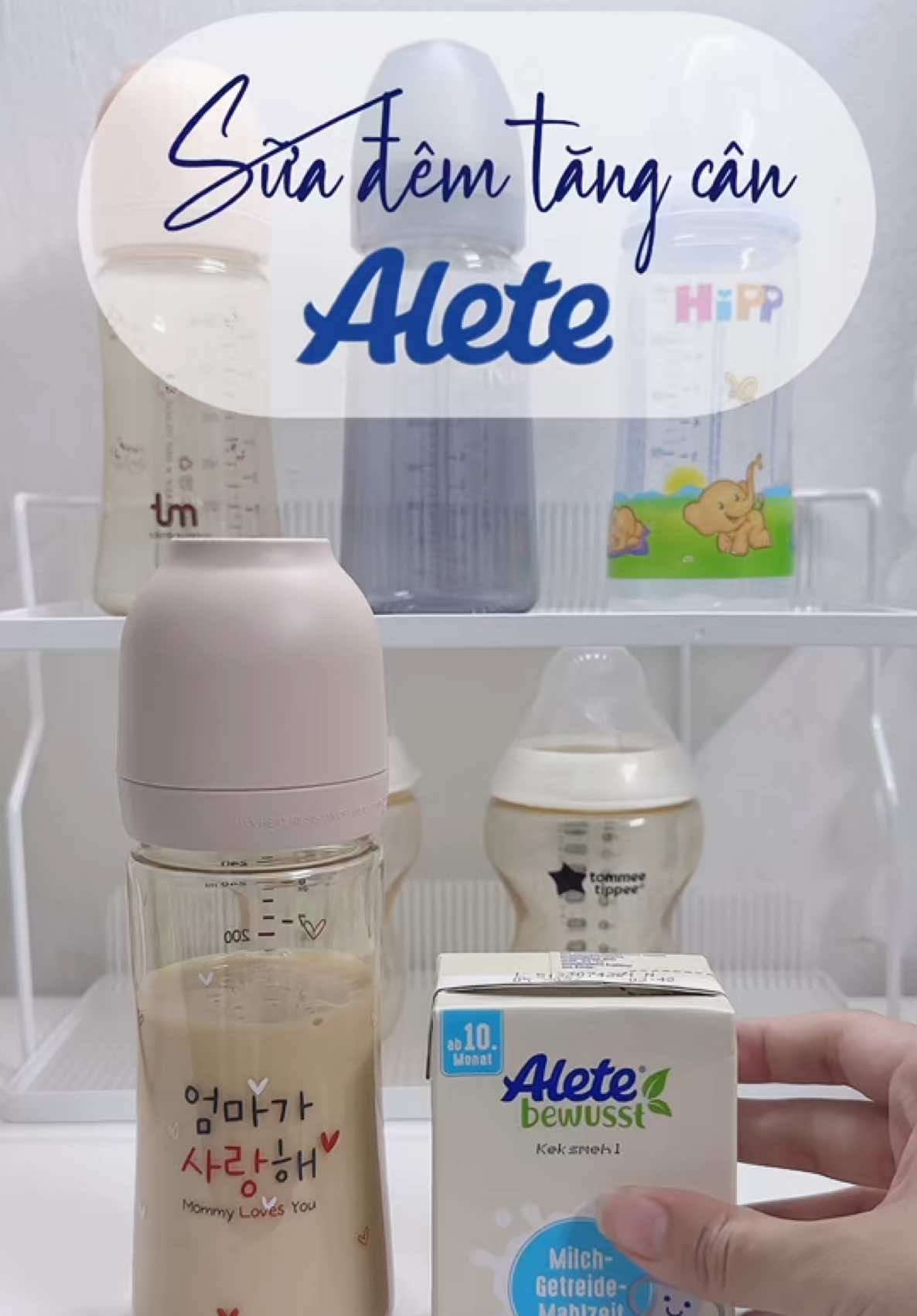 Sữa ngậy, thơm xỉuuu #emcamuongsuaHiPP #CapCut #Alete #haenim #tiktok 