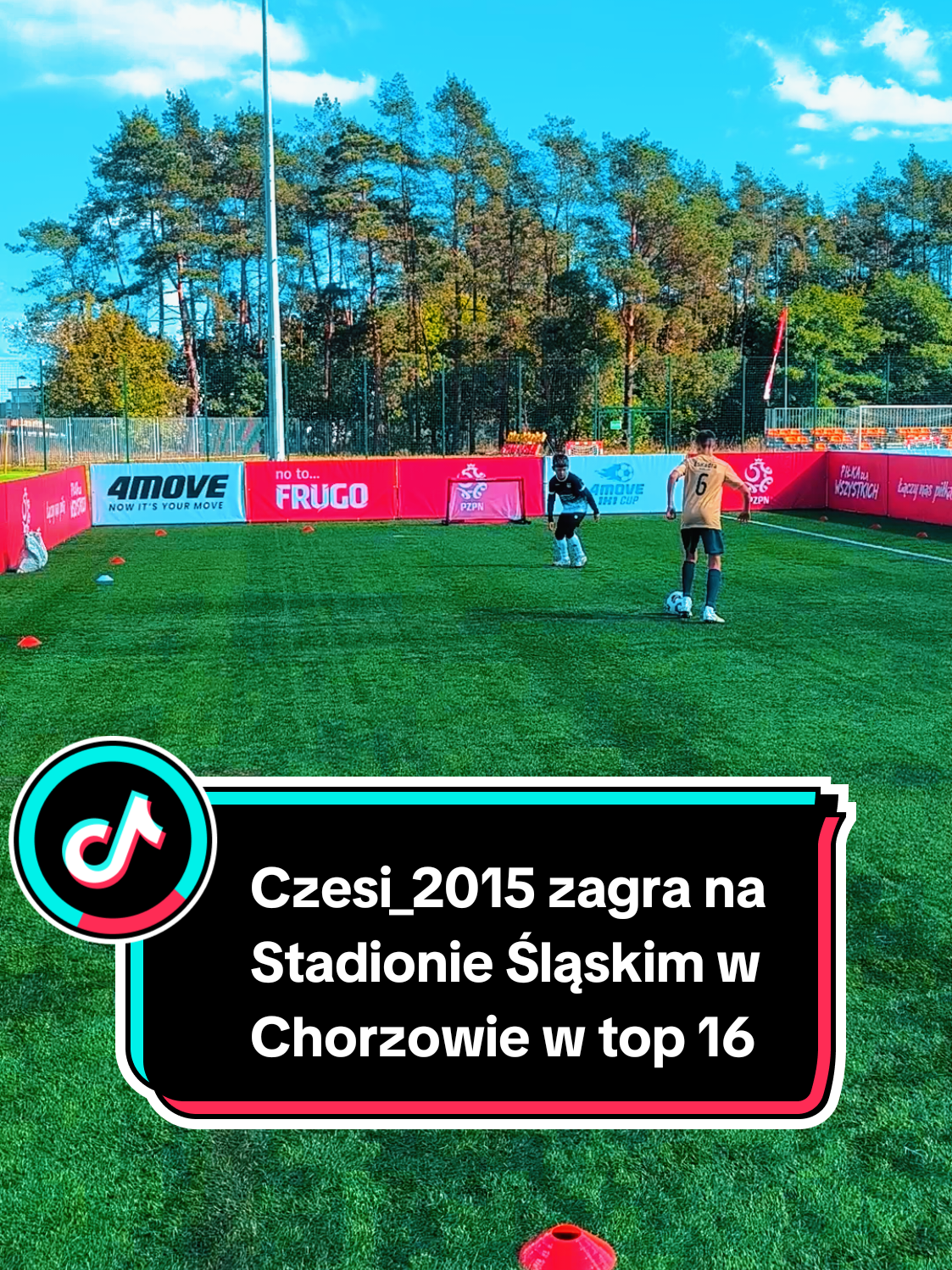 Finał Województwa Mazowieckiego 1x1 4move Cup rocznika 2025 - pierwsze miejsce Czesi_2015 #piłkanożna #eskadra #czesi2015 #4move1x1 