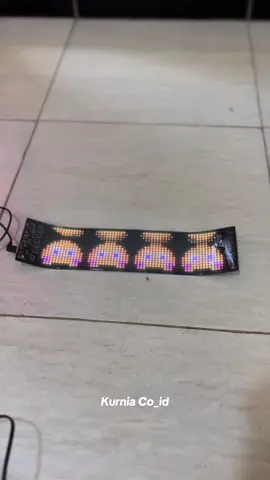 Led matrix flexsibel#ledmatrixpanel #ledmatrixfleksibel #animasimata #xybca 