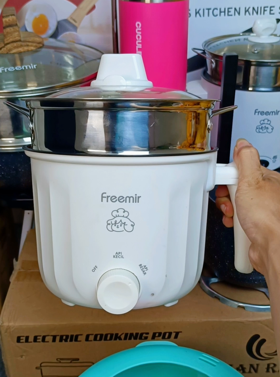 Mumpung Lagi Turun Harga Gercepin Gays Panci Listrik Freemir Low Watt Yang Satu Ini, Jangan Sampai Kehabisan Karena Stoknya Ga Banyak ‼️🔥 #pancilistrik #pancilistrikserbaguna #pancilistriklowwat #freemirindonesia #pancielektrik 