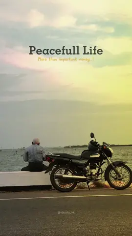🌊 Peaceful Life ✨ “Sometimes all you need is the sound of waves, a calm breeze, and silence to heal the soul.” 💙 — Captured by @visuals_vk #PeacefulLife #BeachVibes #tamilmotivation  #tamil  #BeachReels 