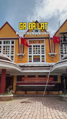 Ga Đà Lạt, nhà ga được xây dựng từ thế kỷ 20 cho đến nay vẫn giữ được những nét đẹp cổ kính 🌟 #dalatreview #dalat #fyp 