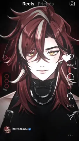 ♥️⛓️ ib : @써레  @Harris Caine ⛓️【AKA Virtual】  #vtuber #harriscaine #vtuberindonesia #sol4ce #fyp 