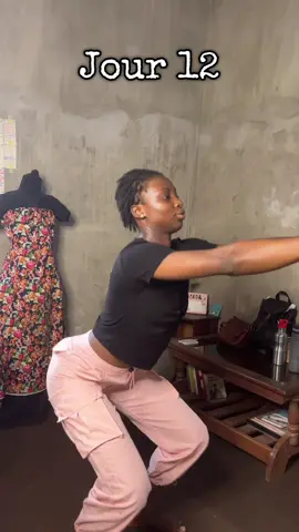 Partie 12 : Jour 12/30 🍑💪 #workoutchallenge #squatchallenge #cotonou229🇧🇯 #squat 