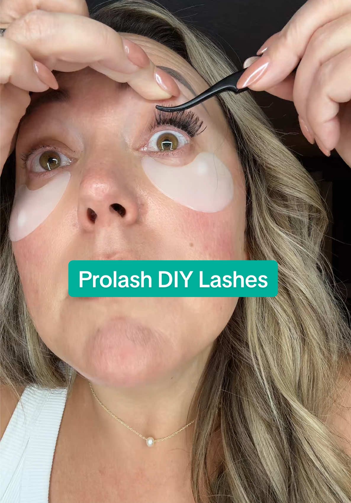 Do my lashes with me as I get ready to go to LA! I’m using the pro Lash cat eye, which gives slight winged effects! #ProLash #LashDay #DIYLashes #AtHomeLashExtensions @ProLash #lashesthatlast 