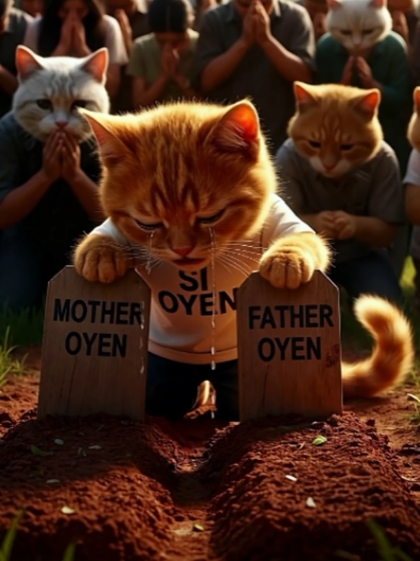 Goodbye Father, Goodbye Mother 💔(Part.5) |CAT STORY #catstory #funnycat #catsoftiktok #catlover #fyp 