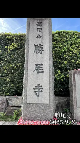 大阪府箕面市にある高野山真言宗の寺院。山号は応頂山。本尊は十一面千手観世音菩薩。 「勝ち運の寺」「勝ちダルマの寺」として知られるお寺。初めてお参りしました🙏