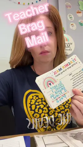#teachersoftiktok #kindergarten #kindergartenteacher #pisitivevibes get your brag mail today and make somebody's day