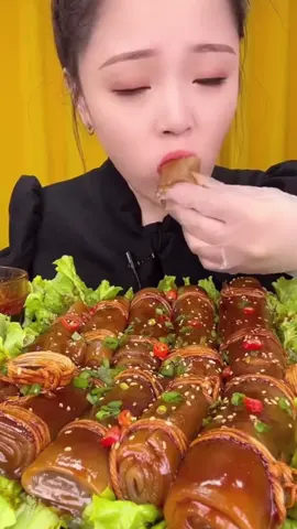 Bì hầm #mukbangasmr #asmr #food #eatingshow #캉amukbang 