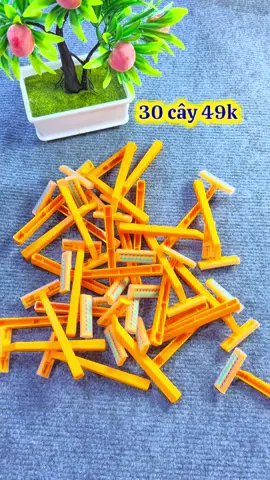 Dao cạo râu combo 30 cây 49k #emchintaphoa #xuhuong #xh #daocaorau 