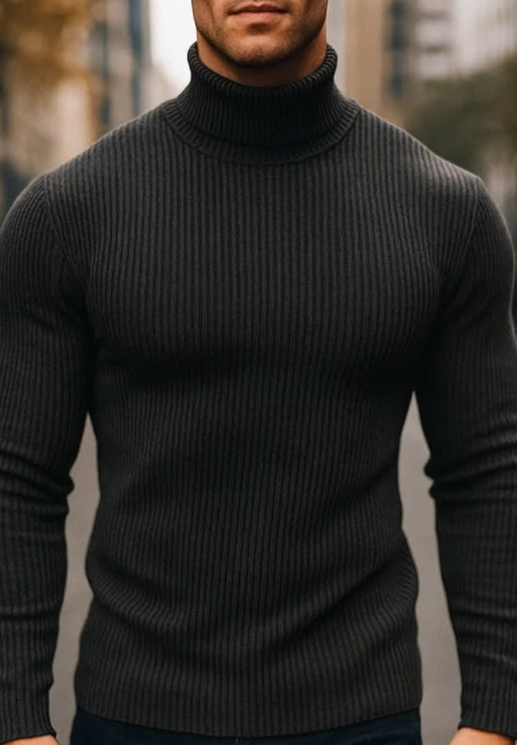 Back to school fit? This Coofandy turtleneck sweater is a 100% must-have 🔥❄️#sweater #blackfriday #tiktokshoprestock #Coofandy #mensfashion 
