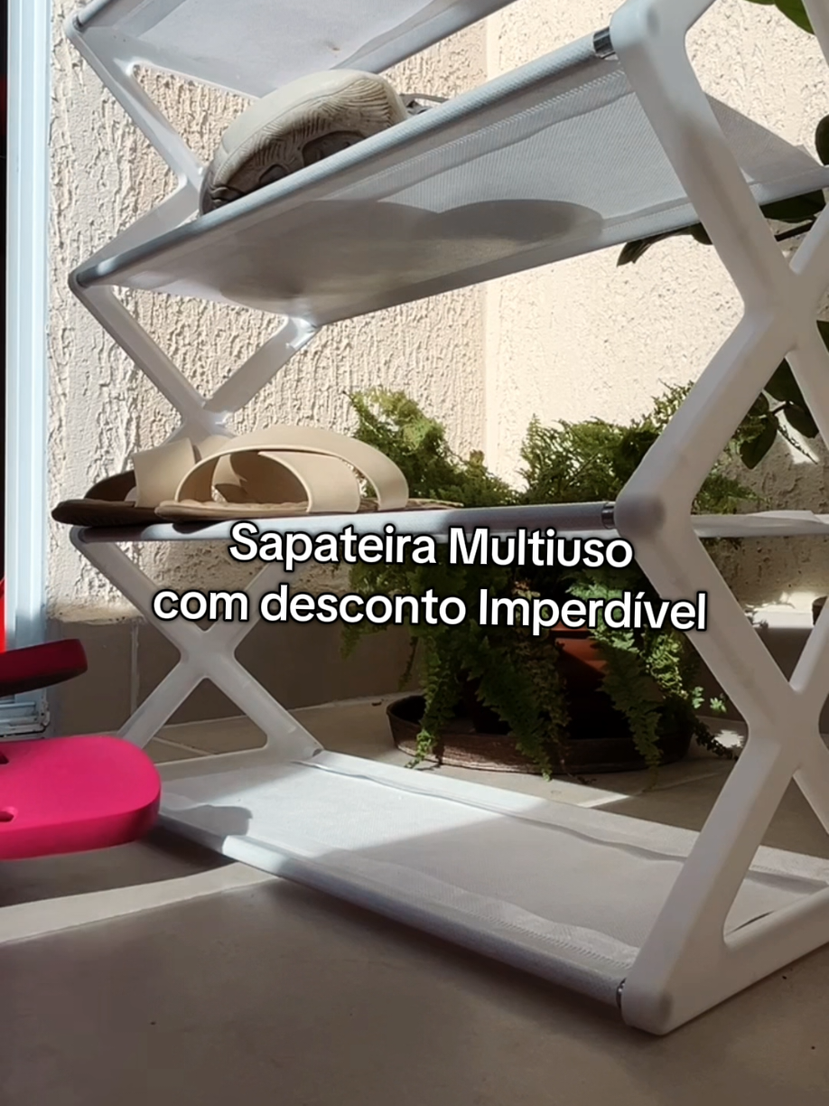 Sapateira Multiuso que cabe em qualquer lugar com um desconto imperdível. Clica no Link para conferir. #tiktokshop #sapateira 