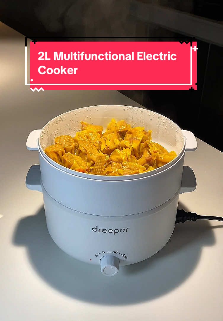 Basta @Dreepor talaga high quality profile , Walang duda kung bakit napaka daming Sold products nila gawa ng isa din sila sa mga matataas na ratings pag dating sa quality ng produkto , good reviews at good feedbacks , Bagong release pa lang nila to pero marami rami narin ang nag check out 🤩 This time 2L naman chineck out ko subrang conveniet lahat dito kana makakapag luto , Frying, Steaming, Boiling,Stewing at pag luto ng kanin 👍🏻 multifunctional na tipid pa mag kunsomo ng kuryente , If ito nalang kulang sa apartment or kusina niyo Lods ilalagay ko nalang yung Official Store Link nila jan sa yellow basket ko , @dreeporofficialstore #multifunctioncooker #ricecooker #electricricecooker #dreepormultifunctionalcooker #foryoupage 