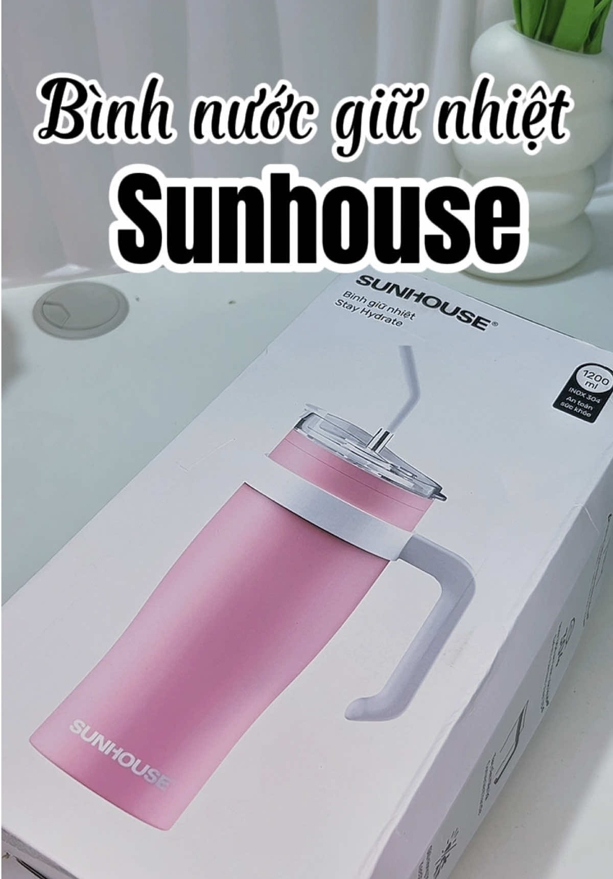 Bình giữ nhiệt sunhouse #sunhousestoreonline #binhgiunhiet1200ml #binhgiunhietsunhouse #binhgiunhietsunhouse1200ml #cutyriviu 