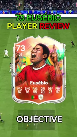 73 World Tour Silver Superstar EUSEBIO player review ea fc 26  #eafc26 #fc26 #eusebio #icon #Portugal