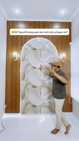 “wallpaper dinding estetik . Ternyata ini dia rahasia rumah sultan, modal gak sampe 1jt udah bisa buat dinding seestetik ini.. #wallpaper #wallpaperdinding #wallpaperaesthetic #wallpapers #wallpanel 