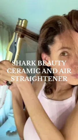 New @Shark Beauty Ceramic and Air straightener on natural hair. . . . . . #makeuptiktok #naturalhairstyles #sharkbeauty #airstraight #airstraightener 