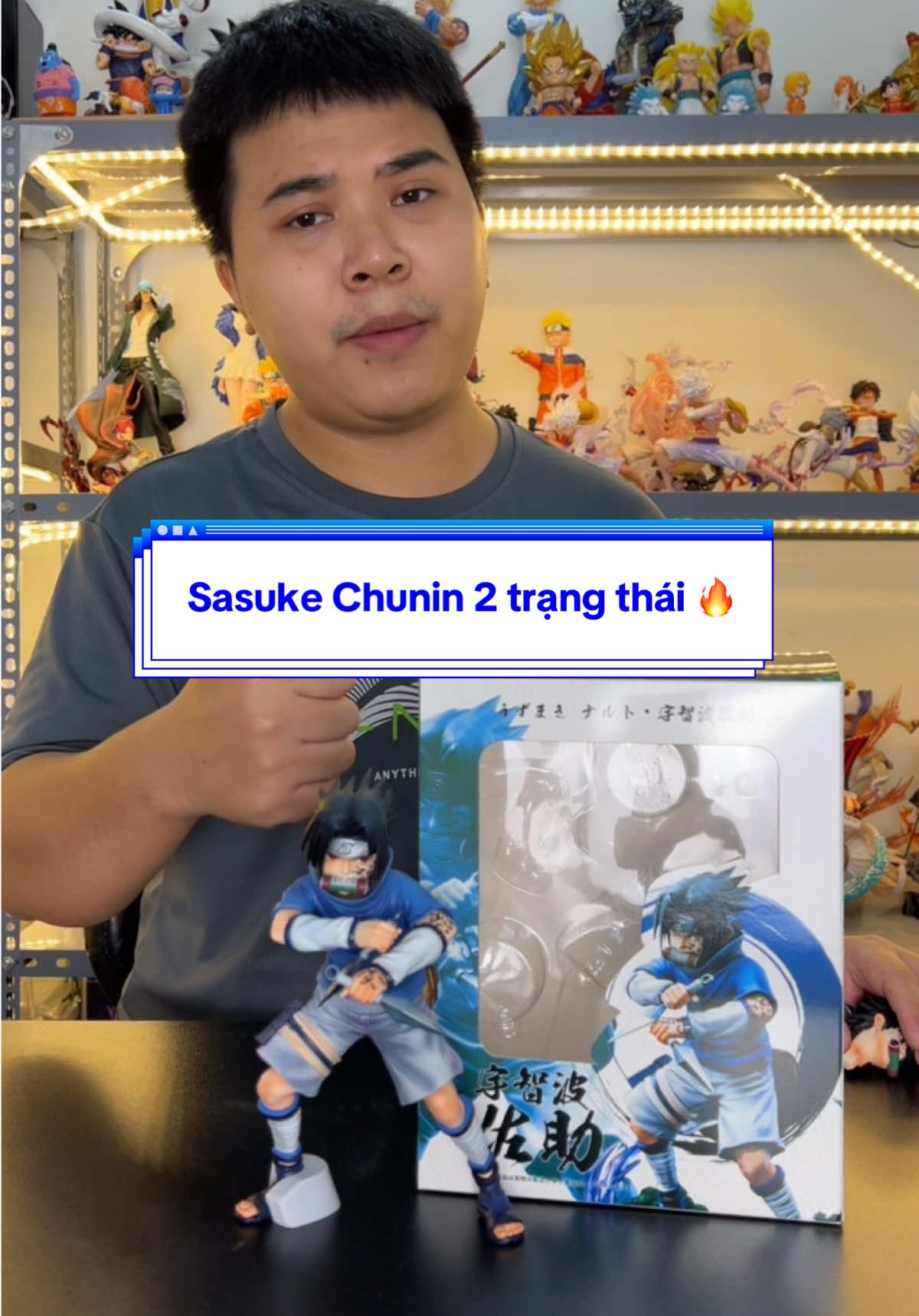 Fan cậu Sặc đâu hết rồi nhỉ? Nhanh tay ghé lụm mẫu thôi nào 🥷🥷🥷 #mohinh #anime #sasuke #tiktokshop #figure 