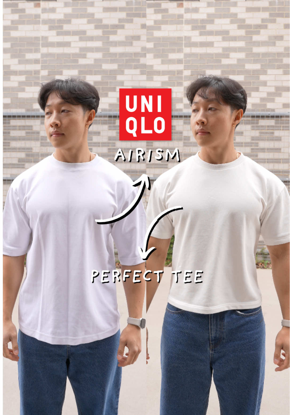 THE PERFECT TEE #tshirt #airism #whitetee #boxytee #shortking