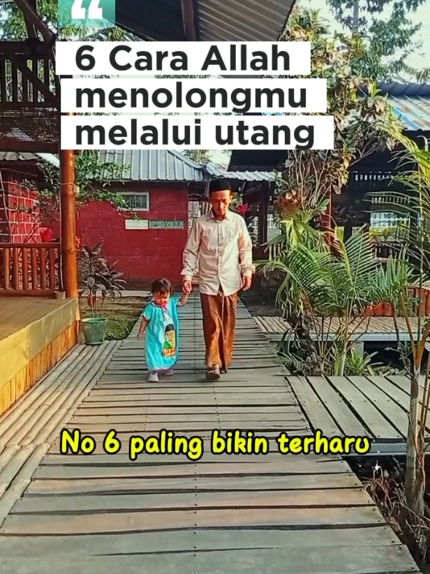 Banyak orang merasa bahwa utang hanyalah beban dan masalah, padahal bisa jadi di balik itu Allah sedang menolongmu dengan cara yang tidak kamu sadari. 🙌 Berikut 6 cara Allah menolongmu melalui utang: 1. Hatimu jadi lebih tenang dan yakin Saat punya utang, kamu belajar untuk lebih banyak berdoa dan bergantung pada Allah. Allah tanamkan ketenangan, keyakinan bahwa pertolongan-Nya pasti datang. 2. Kamu semakin dekat kepada Allah Kesulitan membayar utang membuatmu lebih rajin shalat, lebih kuat berdoa, lebih tekun beribadah. Justru utang mendekatkanmu pada Allah. 3. Kamu dihindarkan dari kesalahan dan penyesalan besar Kadang gagal bayar, gagal usaha, atau kehilangan peluang justru menyelamatkanmu dari kerugian lebih besar yang tidak kamu sadari. 4. Masalahmu selesai dengan cara yang tak terduga Kamu berusaha dengan cara A dan B, tapi ternyata solusi utangmu datang dari jalan C yang bahkan tidak pernah kamu pikirkan sebelumnya. 5. Datang orang baik dan tulus menolongmu Di saat semua menjauh, ada saja orang yang Allah gerakkan untuk menolongmu dengan tulus. Itu bukan kebetulan, itu adalah pertolongan Allah. 6. Kamu diberi waktu dan kesempatan kedua Utang membuatmu sadar akan kesalahanmu di masa lalu. Allah beri kesempatan kedua untuk memperbaiki diri, bertaubat, dan berusaha lebih bijak. 🤍 Jadi jangan hanya melihat utang sebagai beban, bisa jadi itu adalah wasilah pertolongan Allah agar hidupmu lebih baik. Kalau kamu lagi di fase ini, jangan merasa sendirian. Sekarang udah ada komunitas life balance untuk lebih tenang menghadapi utang dan ada kelas Digital Income Academy yang bisa bangun keuangan yang sehat. Kalau mau gabung klik link di bio,  aku kirimin aksesnya yaa 💕 📌 Save postingan ini biar kamu bisa baca ulang pas lagi drop. ✉️ Share ke temanmu yang lagi berjuang juga. #UtangBukanAkhir #PertolonganAllah #RezekiTakTerduga #DoaDanUsaha #RezekiBerkah 
