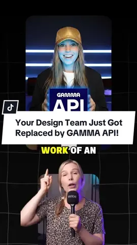 Comment “automate” & I’ll send it over👇This AI is replacing entire design teams.  This is Gamma 3.0 - and it comes with an API that automates anything from your favorite tools to docs, social posts or presentations.  🚀 Connect your automation platform like Make or Zapier to @Gamma !  #automation #aiautomation #gamma #api #gammaapi  