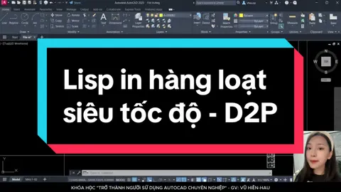 LISP IN HÀNG LOẠT CỰC NHANH tự động gộp file PDF | Lisp cad hay #cad #autocad #Learnon #lispin #vuhienhau 