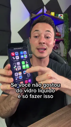 Se você não gostou do visual do novo iOS 26 é só fazer isso! . . . #iphone #dicasdeiphone #ios26 