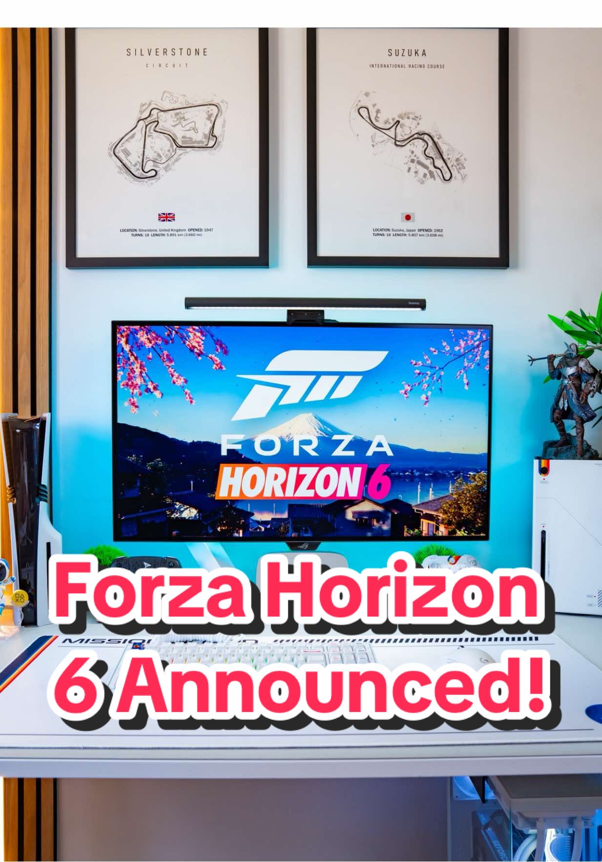 Forza Horizon 6 has been announced and we’re heading to Japan! 🌸🏁 The game will launch Day 1 on Game Pass for Xbox and PC, then a later date for PS5! Who else is excited to see more about this soon? 💪🏻 #forzahorizon6 #xbox #forzahorizon #gaming #gamingnews 