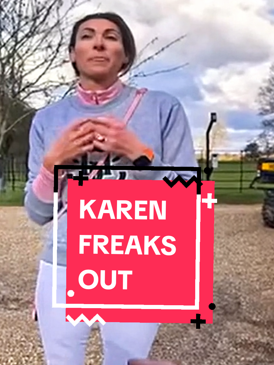 Karen freaks out at auditor for flying drone in the air #fyp #auditor #haudits 