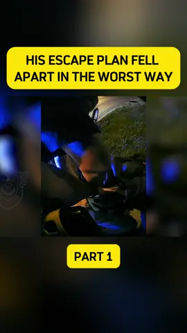 His Escape Plan Fell Apart in the Worst Way#cops #police #bodycam #1 