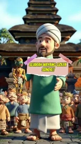 asal usul wayang golek khas tanah Sunda yang tidak kalah keren dari wayang kulit!!#sejarah #wayang #budaya #clay #claymation