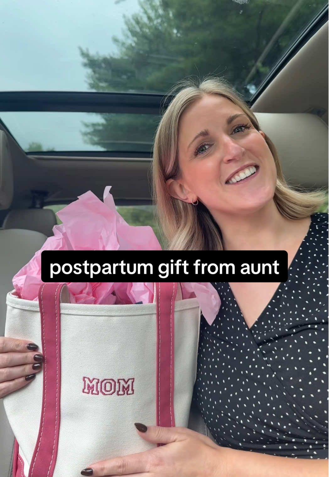 postpartum gift for new mom from the childless aunt 💕 #newmom #babyshower #babygift #giftformom #postpartum 