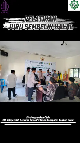 yuk kita lebih dekat dengan Lembaga  yang akan melakukan pemeriksaan dan/atau pengujian terhadap suatu produk  pelaku usaha untuk mendapatkan sertifikat Halal salah satunya adalah @lphhidayatullahid LPH adalah lembaga yang berfungsi melakukan pemeriksaan dan/atau pengujian terhadap kehalalan suatu produk, sebelum produk tersebut bisa mendapatkan Sertifikat Halal. 👉 Dasar hukum: LPH diatur dalam Undang-Undang No. 33 Tahun 2014 tentang Jaminan Produk Halal serta aturan turunannya. Singkatnya, LPH adalah pihak yang melakukan pemeriksaan halal di lapangan, sementara keputusan halal (penetapan fatwa) ada di MUI, dan sertifikatnya diterbitkan oleh BPJPH. Kali ini kami menghadiri kegiatan yang diadakan oleh LPH Hidayatullah yakni PELATIHAN JURU SEMBELIH HALAL di kabupaten LOMBOK BARAT untuk menciptakan ekosistem Halal dari hulu ke hilir kegiatan ini sangat perlu untuk dilakukan,  #bersamamenujuwajibhalal2026 #sertifikasihalal #halallobar #lphhidayatullah 