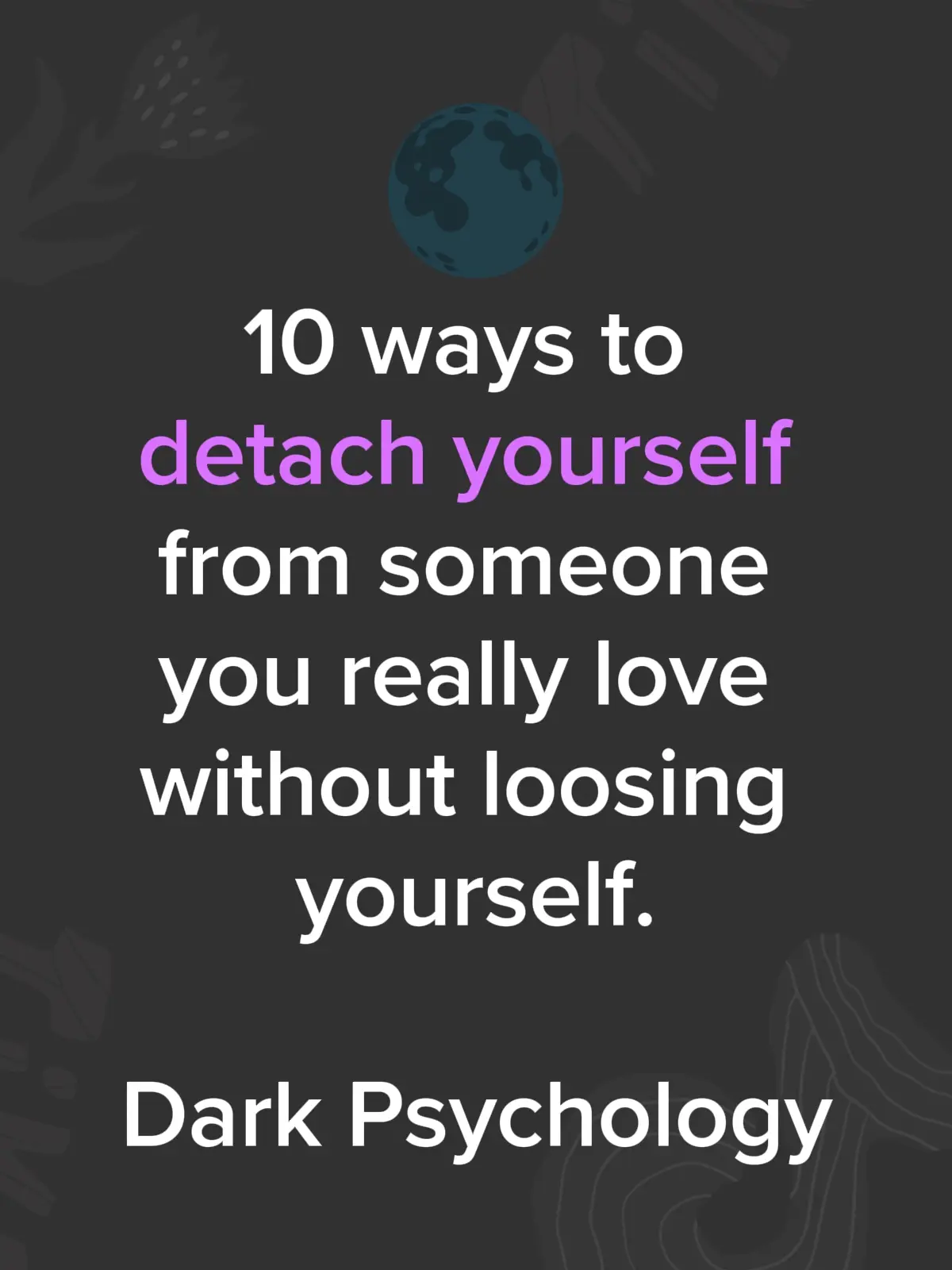 Detachment doesn’t mean you stop caring — it means you choose peace over pain. When love hurts more than it heals, you need the strength to let go and focus on yourself. Here are 10 powerful ways to detach from someone you deeply love: 1. Accept the Truth Stop waiting for them to change or love you differently. Acceptance is the first step to healing. When you see things as they are, not as you wish, detachment becomes easier. 2. Limit Communication You can’t detach while still feeding the connection every day. Reduce texts, calls, and social media interactions. Distance creates emotional space. 3. Remove Triggers Delete old messages, photos, and gifts if they keep pulling you back emotionally. Memories can be anchors — cut them loose. 4. Shift Focus to Yourself Start investing energy in personal growth, hobbies, fitness, or a new skill. Pouring love into yourself replaces the emptiness they left. 5. Set Boundaries Don’t allow them to use your emotions, time, or body when they no longer want a future with you. Boundaries protect your dignity. 6. Stop Idealizing Them Remind yourself of the pain, lies, or inconsistencies. When you only remember the good, you trap yourself in illusions. Balance the picture. 7. Journal Your Feelings Write your emotions down instead of bottling them. Journaling helps release the heaviness and gives clarity about why detachment is necessary. 8. Surround Yourself With Supportive People Friends, family, or mentors can help you stay grounded. Isolation makes detachment harder. Healing is faster when you’re not alone. 9. Practice Mindfulness & Prayer Train your mind to return to the present whenever it drifts to them. Meditation or prayer can help you regain control over your emotions. 10. Visualize Your Future Without Them Imagine the peace, freedom, and opportunities waiting for you. Detachment is easier when you can see that life beyond them is brighter. Remember: Detaching isn’t rejection — it’s self-respect. #DetachToHeal #LettingGo #EmotionalHealing #MoveOn #SelfLove     