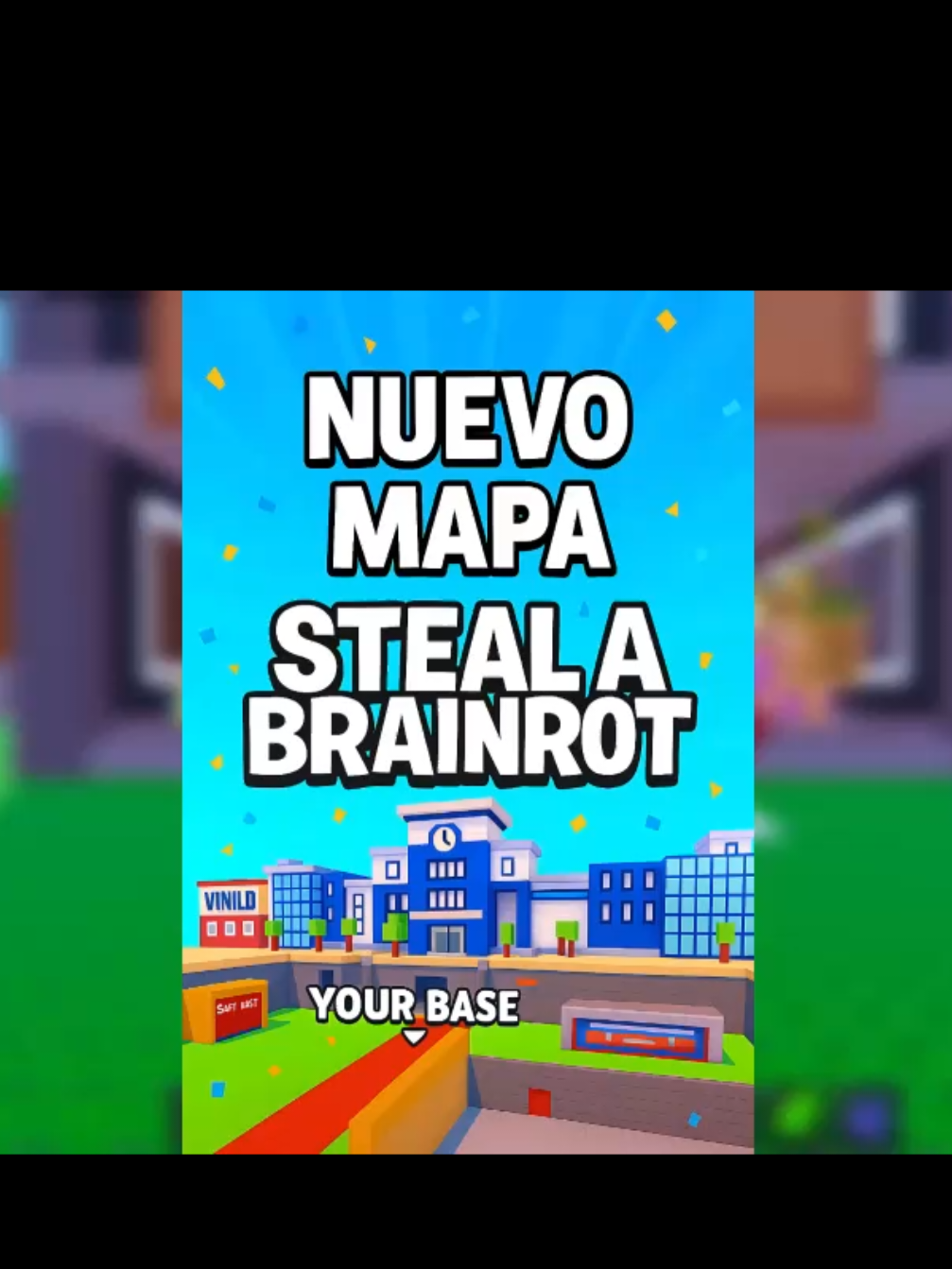 NUEVO MAPA Y MÁS EN STEAL A BRAINROT 😼☝️ #stealabrainrot #brainrot #robloxfyp #viral #paratii 