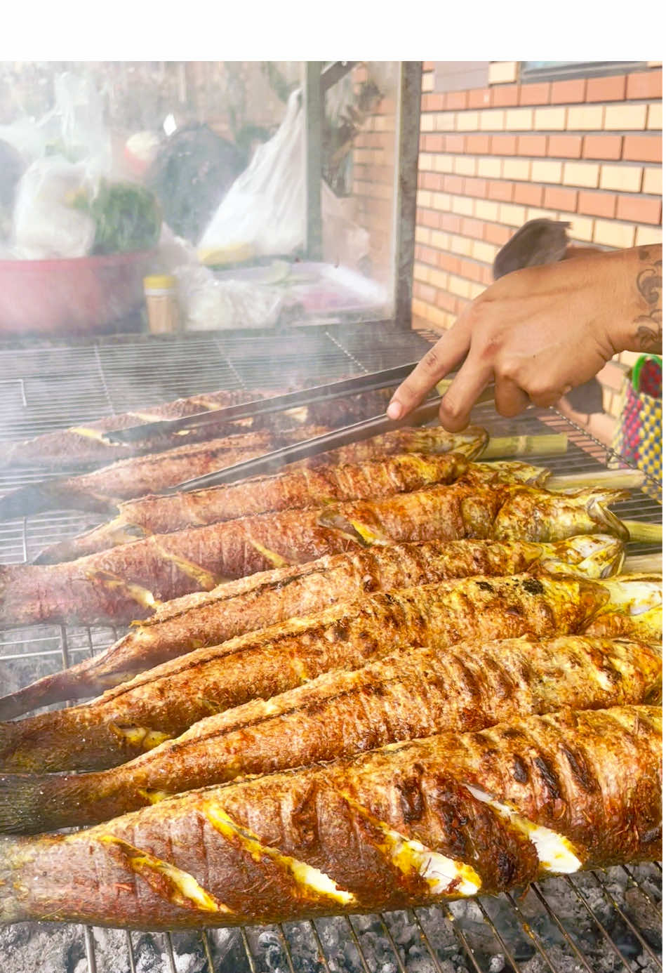 Để muốn cá được ngon phải nhờ cái khéo tay#calocnuongmia #monnhau #monanngon #canuong 