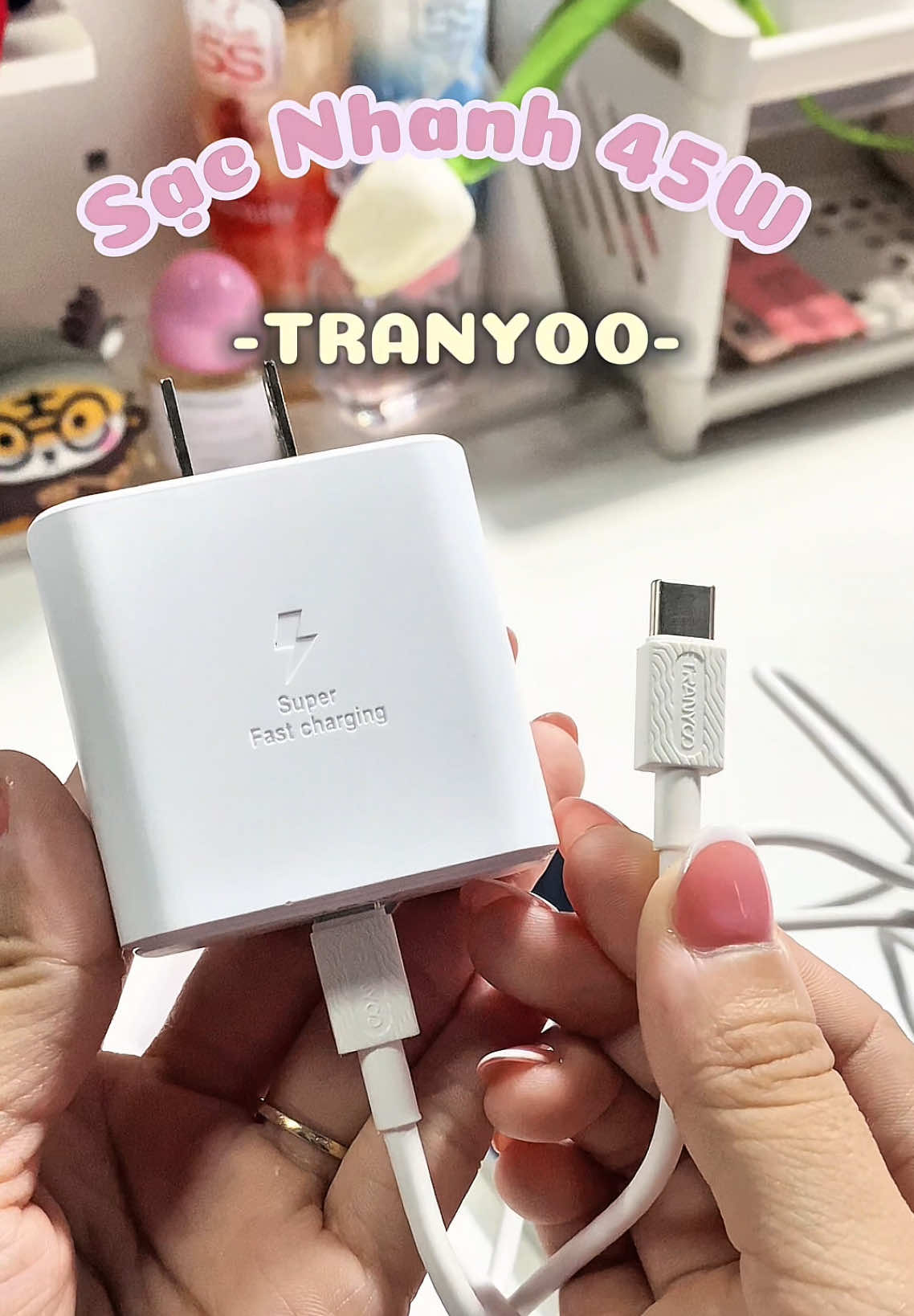 Bộ Sạc Nhanh 45W An Toàn TRANYOO #TRANYOO #bocusac #bocusacnhanh45w #sa6c #sacnhanh45w 