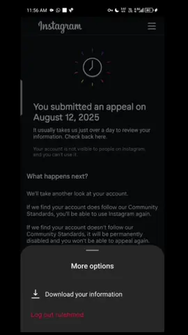 Is your instagram account disabled send us a dm for assistance #instagram #getyouraccountback #accountrecovery #instagrambanned #metasupport 