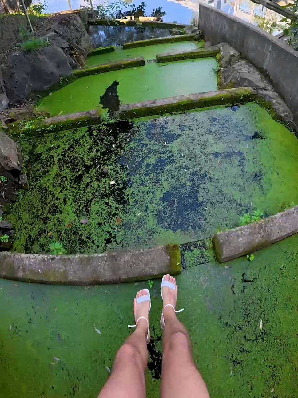 Parkour in my prettiest shoes 💖