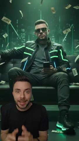 Prompt muito legal para transformar a sua foto em uma imagem incrível usando o nanobanana do gemini do Google gratuitamente. PROMPT🚨 Crie uma imagem minha (foto enviada em anexo)  sentado confiantemente em um sofá moderno e elegante, cercado por uma dramática chuva de dinheiro em cascata. Eu seguro um smartphone em uma mão, a outra mão apoiada no braço da cadeira. Eu estou vestido com uma roupa ousada e badalada, com elementos futuristas como luzes neon, uma jaqueta de alta tecnologia e tênis da moda. Eu uso óculos de sol grandes e estilosos que refletem o dinheiro caindo ao seu redor. A cena geral tem uma vibração futurista, com uma mistura de tons de verde escuro e preto dominando o fundo, adicionando uma atmosfera melancólica e poderosa. A iluminação é inspiradora - nítida, dramática e acentuando a expressão confiante e quase intocável da pessoa. A composição é ultrarrealista com ângulos cinematográficos, criando uma sensação de luxo e ambição de alto padrão. O dinheiro parece flutuar no ar com um brilho suave, dando a toda a cena uma qualidade surreal e cinematográfica. O clima é energético, mas tranquilo, evocando uma sensação de sucesso e determinação.  #prompt #nanobanana #gemini #chatgpt 