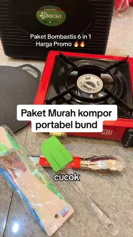 Kompor portabel paket combo spesial 6 in 1 ambil skarang stok terbatas bund #komporportable #paketbbq #komporportablepraktis #paketlengkapkompor #modalkontendoang 